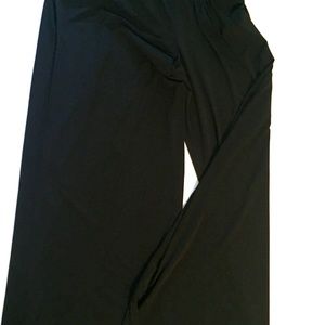 BLACK Jumpsuit, Medium, Wide Leg, Classic